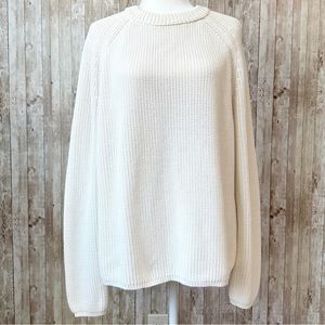 Jenni Kayne Cotton Fisherman Sweater